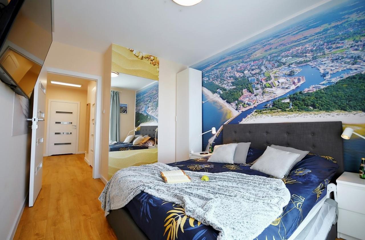 Ferienwohnung Apartament Premium Mikiniki Kolberg Exterior foto